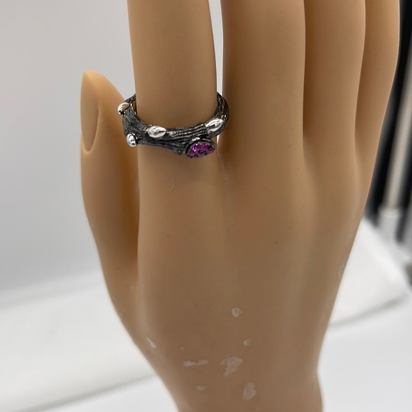 Stephen Dweck Diamonds Sterling Branch Ring